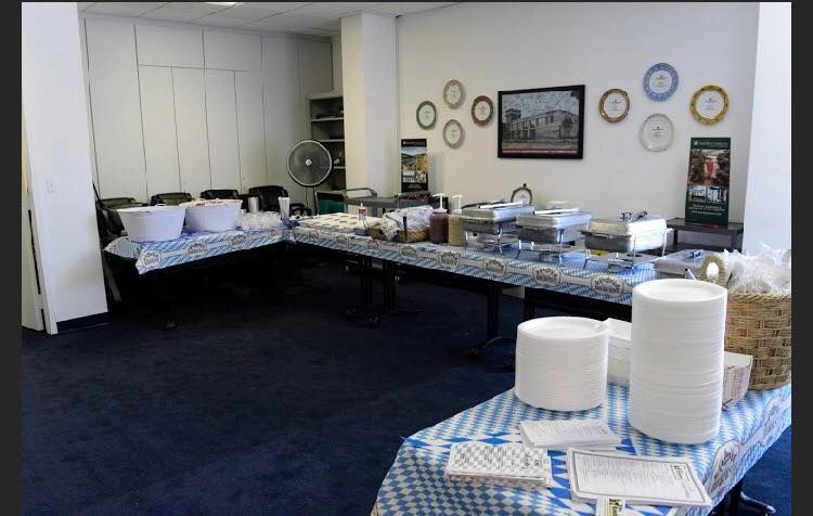 catering setup