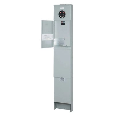 Underground mobile home and RV pedestals