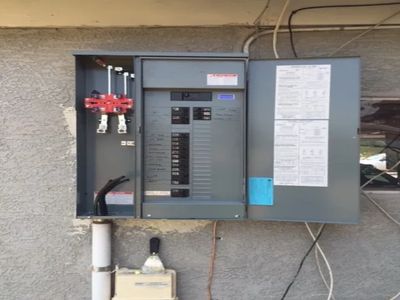 Installed new 200 amp electric panel. Removed 100 amp panel to 200 amp panel in Mesa, Chandler area