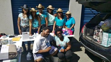 Helping the homeless and families in need with clothing donations