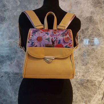 Leather bags and backpacks