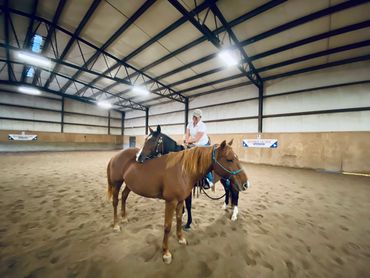 ponying horsemanship lessons