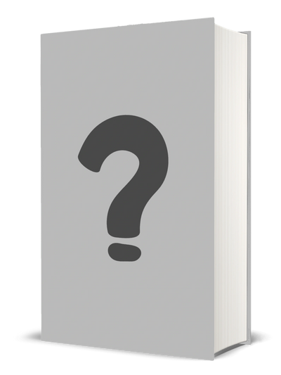 A grey hard cover book with a stylised dark grey question mark on the cover.