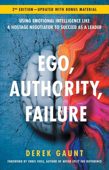 cover for Ego, Authority, Failure by Derek Gaunt