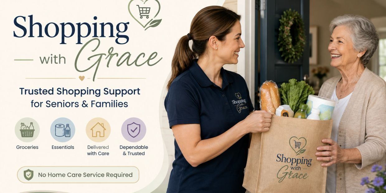 Trusted shopping support for seniors and families.