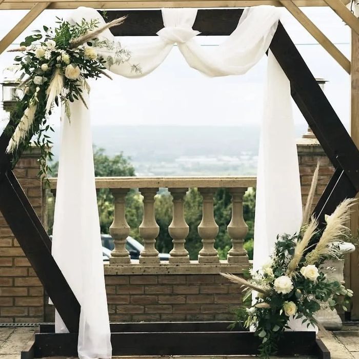 Wedding Hexagon Moon Gate