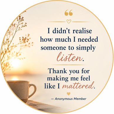 A quote on the importance of feeling heard and valued.
