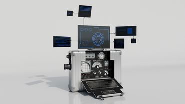 Spy Briefcase (Modeled in Maya & Textured in Substance)