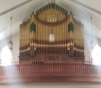 St. Joseph RC, Lucinda, PA II/22 Tellers=Sommerhoff restored by Fischer Organ 1988