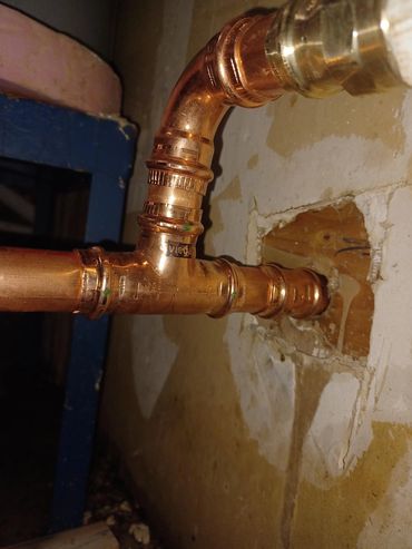 Viega Pro Press Hose Bib Feed and Water Heater Feed