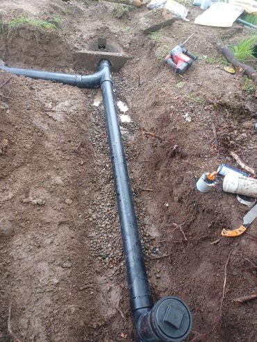 Septic Tank Inlet and Clean Out