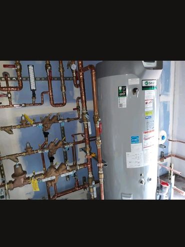 Water Heater Mechanical Room