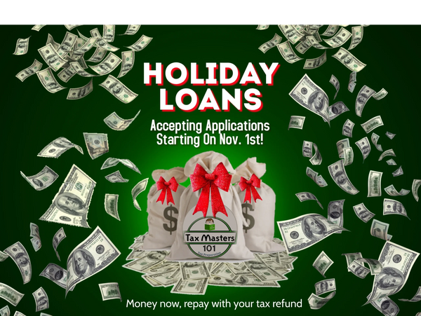 Holiday Loan, Tax Loan, Personal Loan, Tax Advance