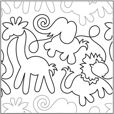 panto design for quilting