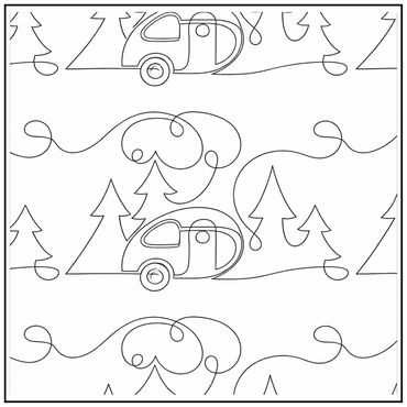 Camping Trailer - Pantograph / E2E
© 2025 Quilting Pantographs