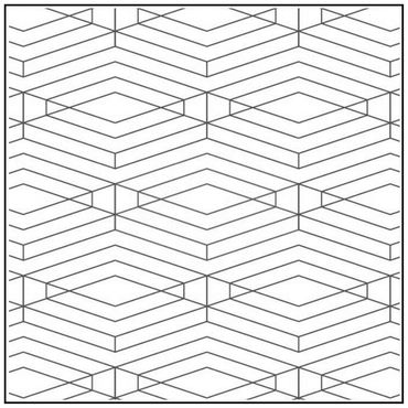 Harlequin Tile - Pantograph / E2E
© 2023 Barbie Mill
