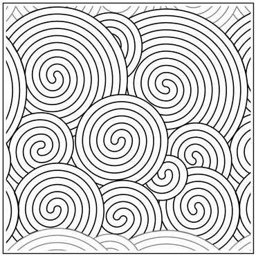 Modern Swirls - Pantograph / E2E
© It's A Quilt Thing