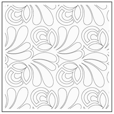 Radiant Blooms - Pantograph / E2E
© 2025 Melissa Kelley