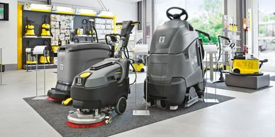 Karcher Authorised Dealer of Commercial & Industrial Floor Scrubbers in Leicester & Northampton
