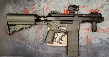 Custom Less Lethal Home Defense by DK Spencer Custom Kinetics: PepperBall VKS TCP FS FSC Valken M17