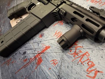 Custom Less Lethal Home Defense by DK Spencer Custom Kinetics: PepperBall VKS TCP FS FSC Valken M17