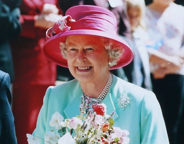 HRH Queen Elizabeth II during her visit to Sovereign Hill, Ballarat in 2000.