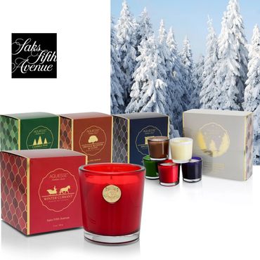Christmas line developed for Saks Fifth Ave.