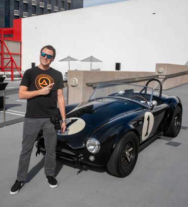 Petersen Museum with the first production Cobra