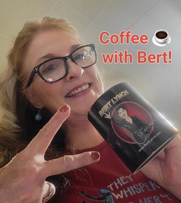 Pawnee coffee with Bert Love it!!!!