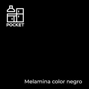 Melamina color Negro