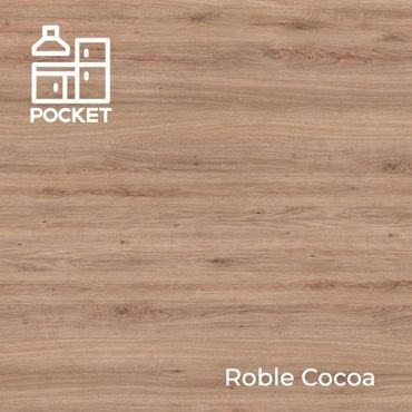 Melamina color Roble Cocoa