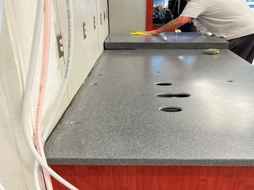 Cleaning Up after repair