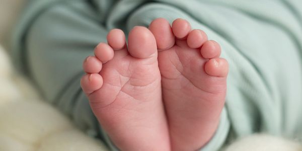 Image of an infant's feet