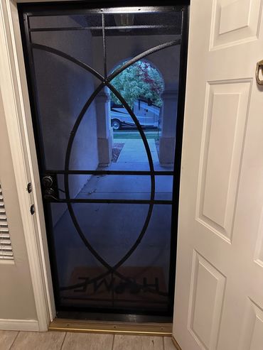Installed new screen door