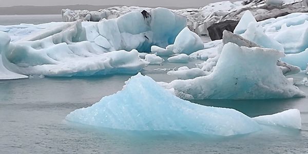 Glaciers/icebergs in Iceland - Taken by Tanya Blehm