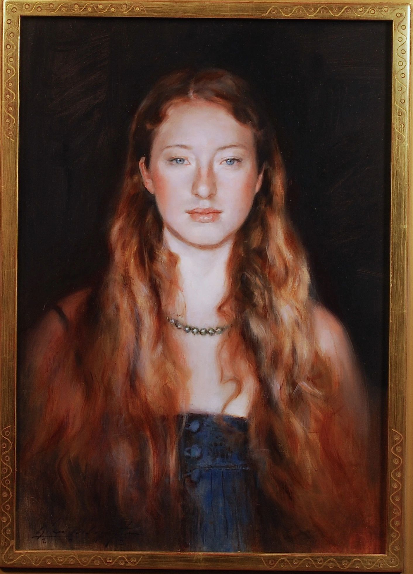 Portrait of a young woman Glenn Harrington