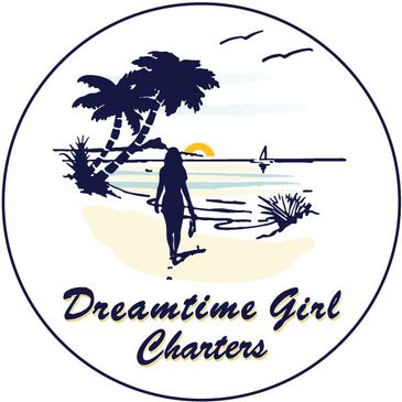 Dreamtime Girl Charters circle logo