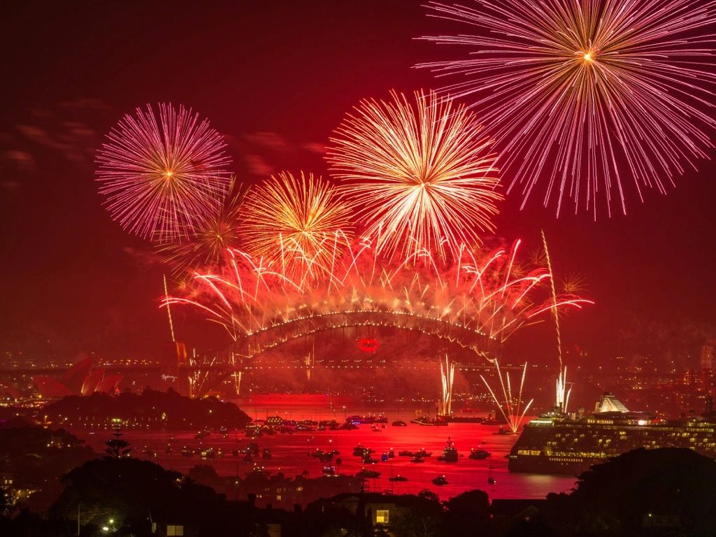 NYE on Sydney Harbour