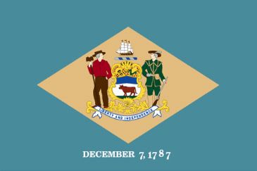 Bandera Delaware State Flags