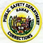 Hawaii Public Safety Department Corrections Patch