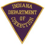 Indiana Department of Corrections Patch IN Correction Shoulder Patch