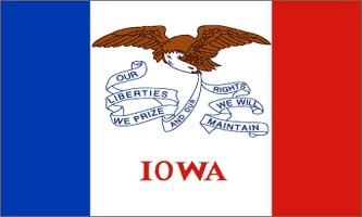 Bandera de Iowa Flags