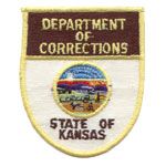 State of Kansas Departmetn of Corrections Patch