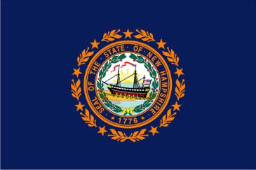 Bandera New Hampshire