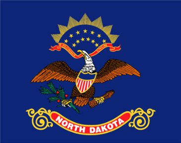 Bandera de Norte Dakota