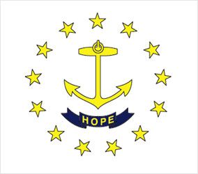 Bandera RhodeIsland Flag of Rhode Island