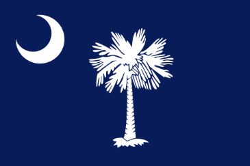 Bandera de Sur Carolina SC