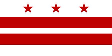 Bandera de Washington DC Flag