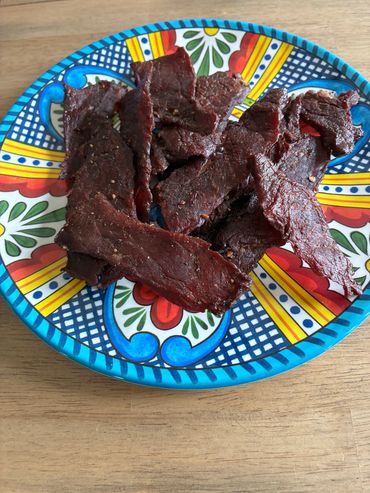 HOMEMADE BEEF JERKY