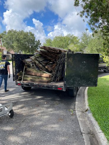 fence disposal, jacksonville fl, yard debris, junk removal, got junk